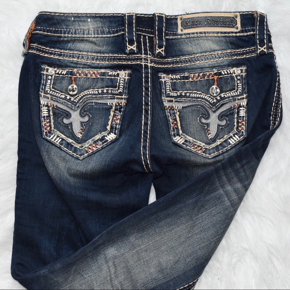 ROCK REVIVAL bootcut jeans